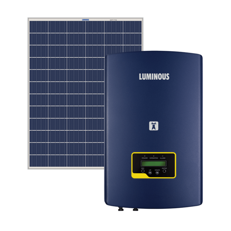 Luminous 1 KW Solar On Grid Combo | Winmin Solar